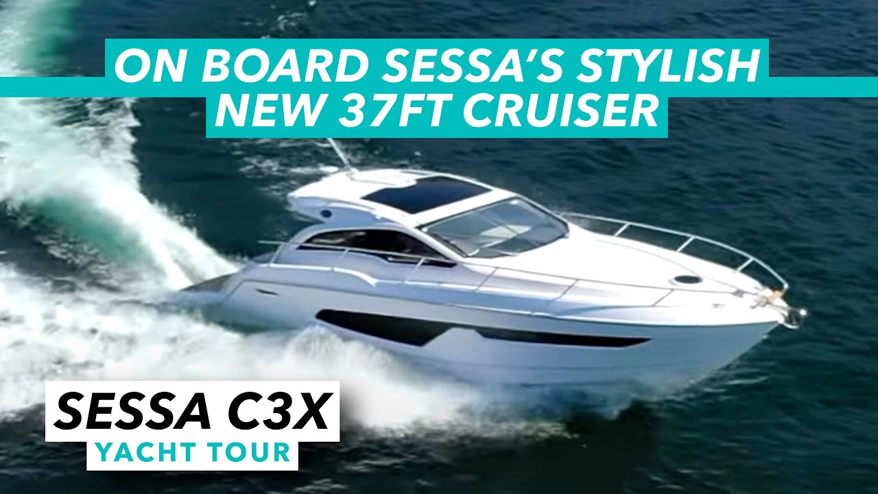 Sessa C3X yacht tour | On board Sessa’s stylish new 37ft cruiser