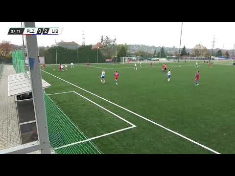 9.kolo 1.liga dorostenek. FC Viktoria Plzeň - FC Slovan Liberec 3:3 ( 2:2 ), 1.poločas