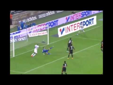 LIGUE 1, Marseille 2 - 1 Lens, goal of Thauvin (60'), 02 11 2014