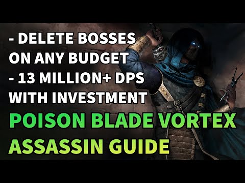 POISON BLADE VORTEX ASSASSIN - Best Bosskiller on a Budget?! - Path of Exile Harvest 3.11