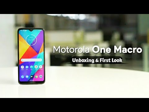 Moto One Macro Unboxing and First Look in hindi  #MotorolaOnemacro