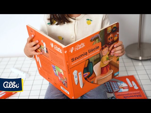 Interaktywna książka „Szumią liście” z serii Czytaj z Albikiem