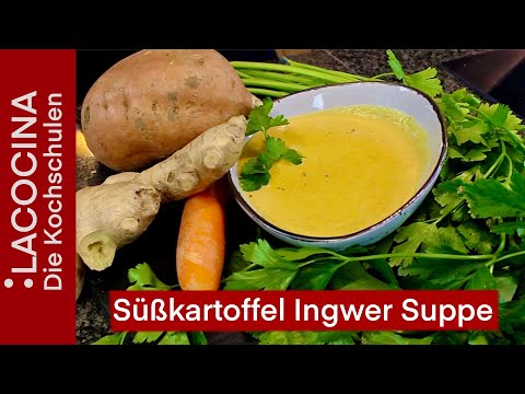 Köstliche Süßkartoffel-Ingwer Suppe - das Rezept für die kalten Tage Zuhause | La Cocina