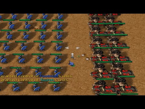 【小黄】362 Footman vs 20 Tauren (All FullGrade)