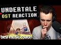 Undertale OST Blows Music Teacher's Mind - Reaction!