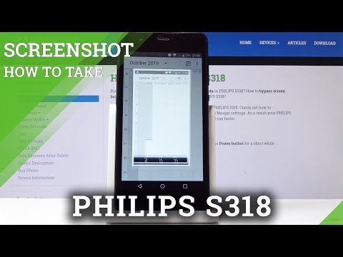 How to Take Screenshot in PHILIPS S318 - Save & Share Screen
