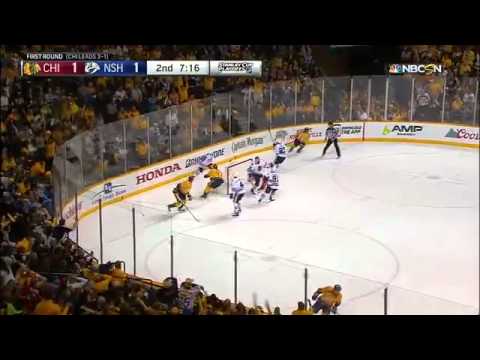 2015 - Game #5 CDSF: Chicago Blackhawks Vs Nashville Predators. April 23rd 2015. (HD)