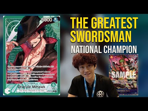 Nationals Champion Mihawk Deck Profile | OP14 - EB04 | One Piece TCG