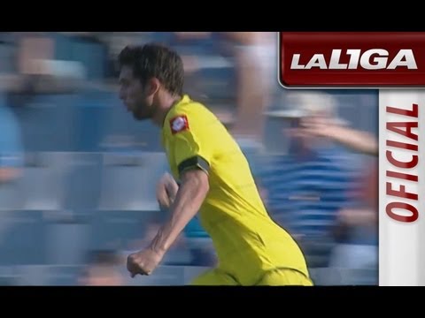 Gol de Borja Bastón (0-2) en el CE Sabadell-Deportivo de la Coruña - HD