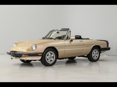 1986 Alfa Romeo 2000 Spider Veloce (CC-1869560) for sale in Concord, North Carolina