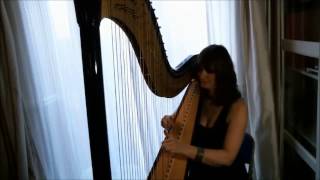 Sarah Brightman -  The Ash Grove - Ruby Paul Wedding Harp Cover