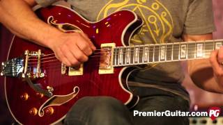 Video thumbnail for Review Demo - Ibanez Eric Krasno Signature EKM10T by Premier Guitar