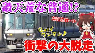 【破天荒な普通!?】衝撃の大脱走!? ワンマン開始!? 一往復限定!? わざわざきのくに線にやってくる特別な列車に乗ってみたら…【ゆっくり実況】