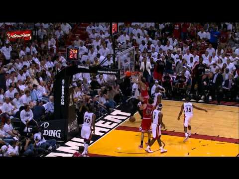 Derrick Rose's Three Monster Dunks