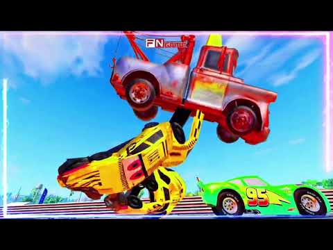 Coleção BIG Escape do Relâmpago McQueen e outros monstros || Canção da capa da dança do caixão