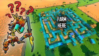 Building a Vertical Tree Eating Wood Logging Car! - SM Survival Mode [SMS 25]