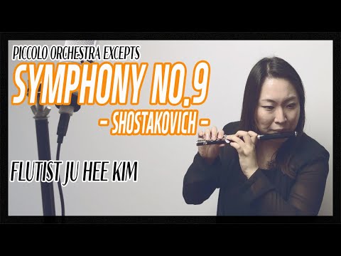 오케스트라 피콜로 엑섭_Shostakovich - Symphony NO.9 [플루티스트 김주희] #피콜로 #비엔나주희쌤 #오케스트라오디션 (Tunes at 440Hz)