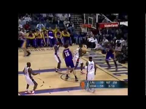 Kobe Bryant 31pts 4asts vs Bobcats (2007-08)