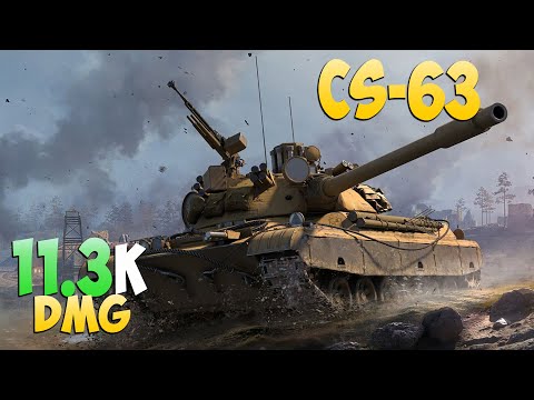 CS-63 - 4 Frags 11.3K Damage - Optimistic! - World Of Tanks
