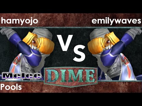 DIME 21 - FX | hamyojo (Sheik, Yoshi) vs emilywaves (sheik) Pools - Melee