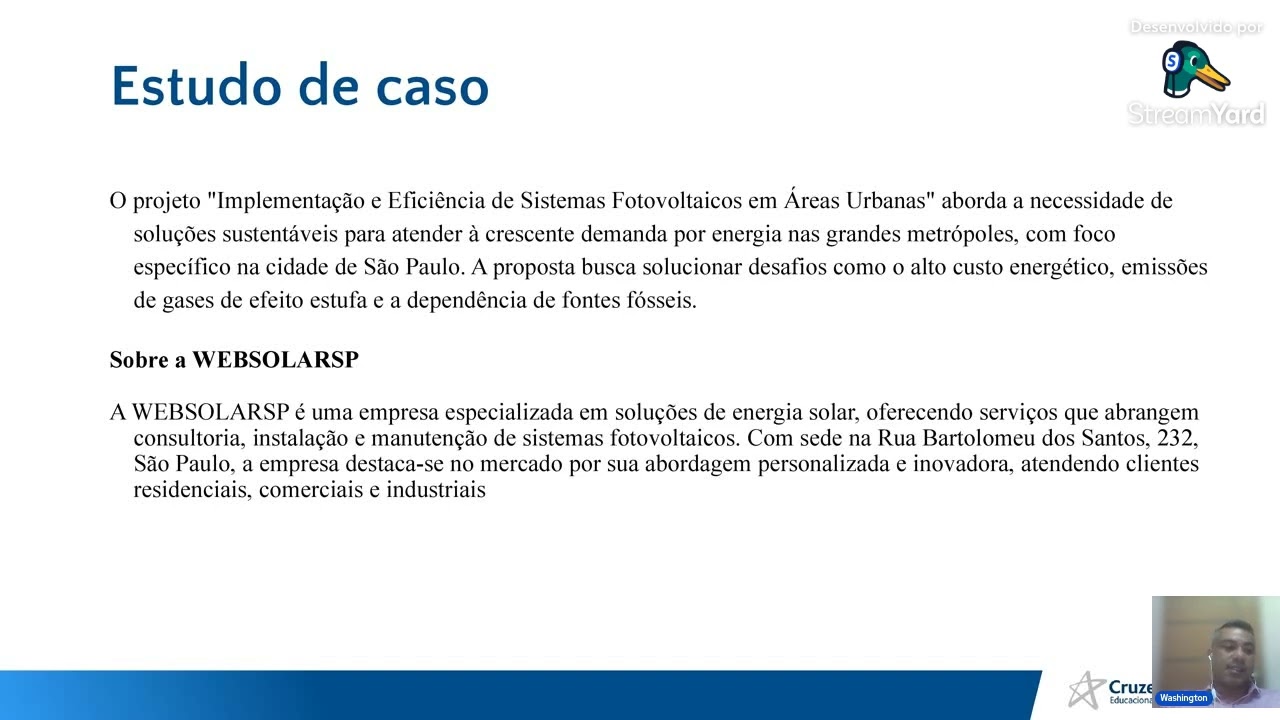 Implementação e Eficiência de Sistemas Fotovoltaicos em Áreas Urbanas