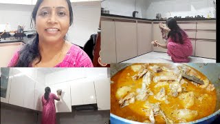 garlic chicken banalam tar sathe kitchen cleaning korlam #rakhilifestyle #mybengalivlog