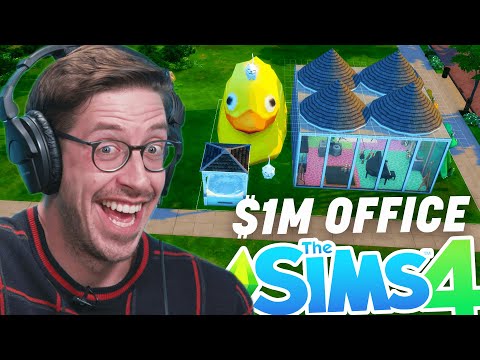 Try Guys $1,000,000 Office Competition In Sims 4