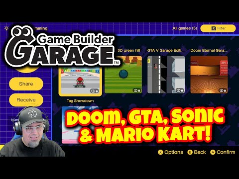 Game Builder Garage Is AWESOME! Playing AMAZING Games People Have Made! Doom Eternal, GTA V & More!