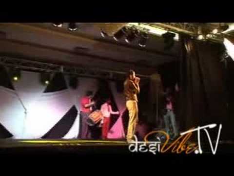 Hard-e performing at Groundshaker