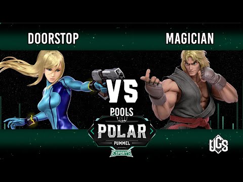 Polar Pummel  -  Pools  -  Doorstop(Zero Suit samus) Vs. Magician(Ken)