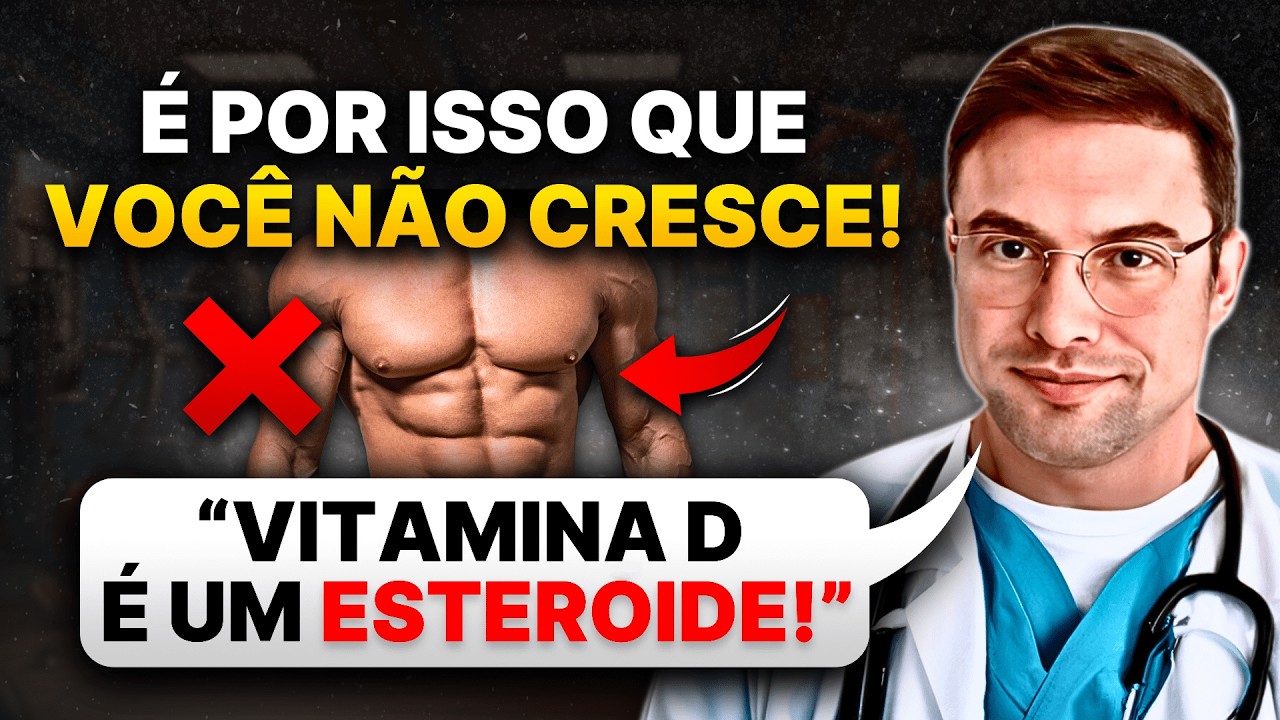 Suplementar Vitamina D pode TURBINAR seus Ganhos Musculares! *entenda*