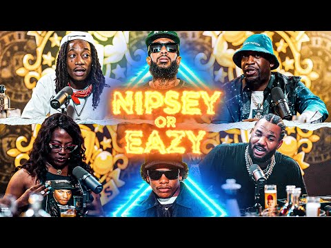 EAZY E or NIPSEY HUSSLE ?! | West Coast Legends .. With Game ,Snoop, Breezy And More Drink Champs 👀🔥