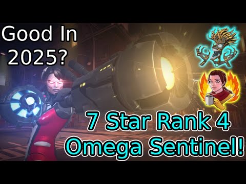 7 Star Rank 4 Omega Sentinel Gameplay! Is She Still Good? | Marvel Contest Of Champions