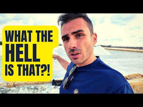 Visit Trapani to try this "White Stuff" (Italy travel vlog)