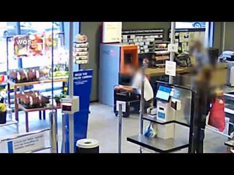 Beelden overval geldloper Honselersdijk