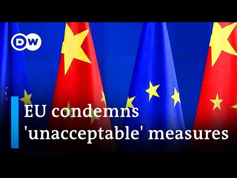 中國製裁歐盟官員迴應維吾爾族事件｜DW新聞網 (China sanctions EU officials in response to Uyghur row | DW News)