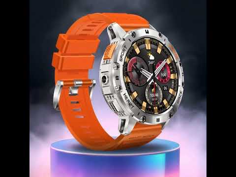 Smartwatch Microwear K65- Orange Silicone Smartwatch Microwear K65- Orange Silicone