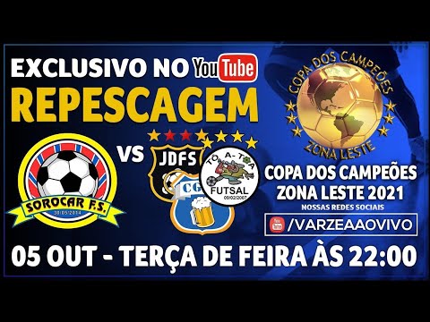 Sorocar FS x Comando Gopoúva FC/Jd. Dourado FS/Tô a Toa FS - Repescagem - Copa dos Campeões 2021