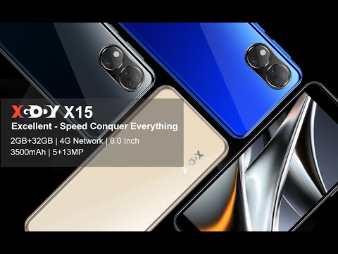 XGODY X15 |🎰 The Best Budget Phone 📱 With SIM Unlocked For Mobile Phone Operators Worldwide 😻