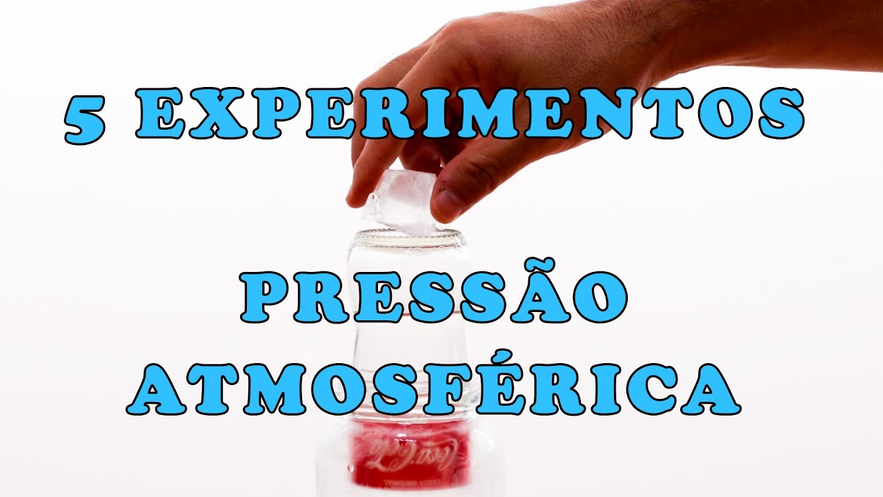 5 experimentos com PRESSÃO ATMOSFÉRICA (Parte 2)!