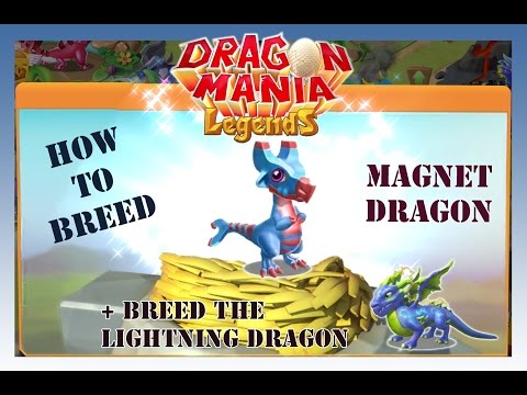 🎁 Breed MAGNET DRAGON/LIGHTNING DRAGON -  Dragon Mania Legends