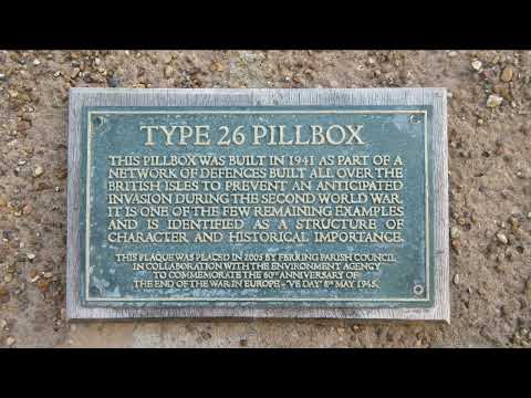 Ferring Pillbox - a quick look inside (1 June 2024)