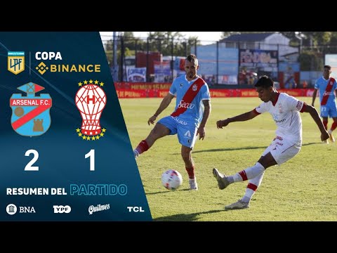 #CopaBinance | Fecha 3 | resumen de Arsenal - Huracán