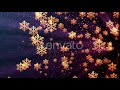 Christmas Golden Snowflakes 1Motion Graphics