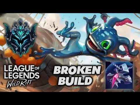 BROKEN FIZZ JUNGLE SEASON 6 🔥 RANK EMERALD BUILD OP - WILD RIFT