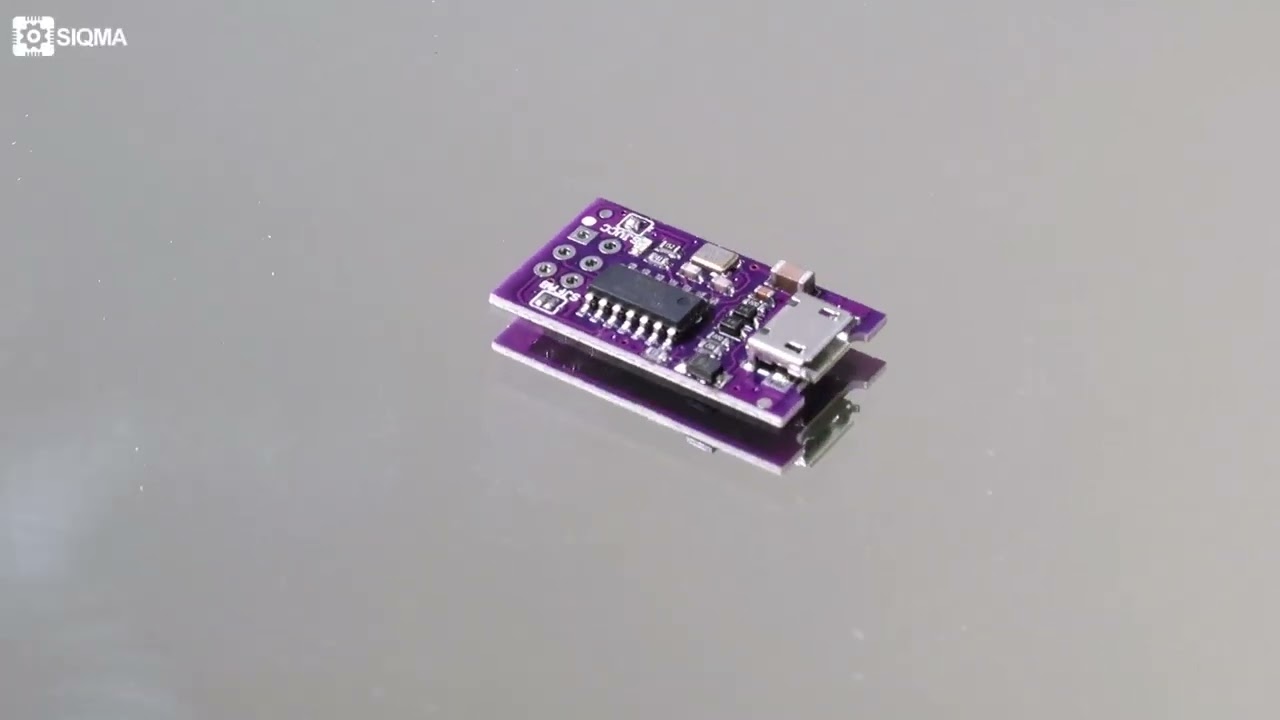 Micro USB Tiny AVR ISP ATtiny44 USBTinyISP Programmer
