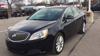 Pre Owned 2017 Buick Verano Sedan 2.4L Rear Camera Black Oshawa ON Stock # L1298