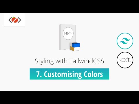 How to customize colors in TailwindCSS