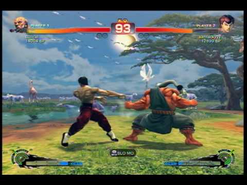 Bullcat [Gouken] vs kentackyyy [Fei] SUPER STREET FIGHTER 4 - Japanese Online Ranked Matches