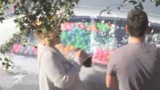 10,000 Ping Pong Balls In A Car